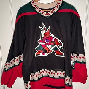 Vintage Original 1996-1997 Phoenix Coyotes Blank CCM NHL Hockey Jersey Size M